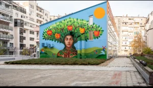 Mural posvećen Majci prirodi