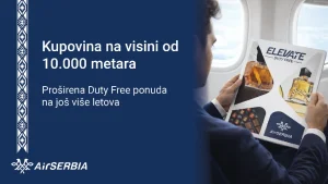 Er Srbija proširila Duty Free ponudu