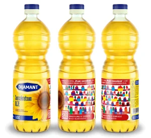 Crteži osoba sa Daunovim sindromom na etiketama Dijamant ulja 